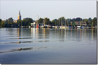 Nieuwkoop vanaf het water