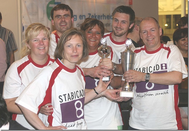 20090426 Winnaars Badminton Bedrijventoernooi 2009
